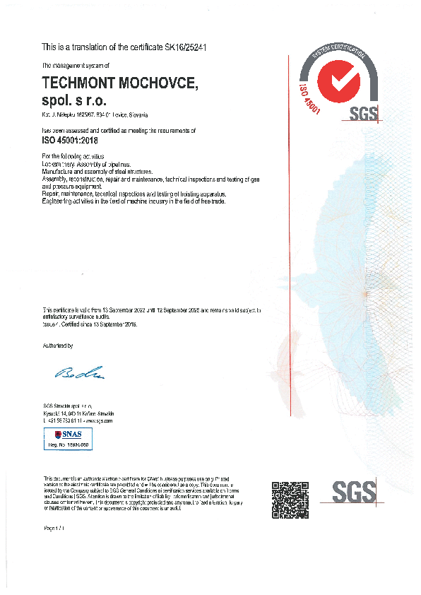 ISO 45001:2018